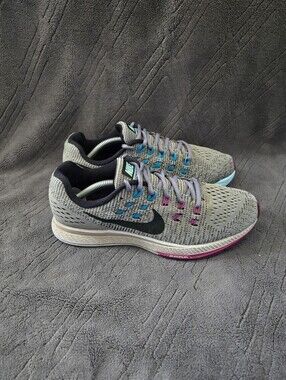 Nike Air Zoom Structure 19 Running Shoes Womens Sz 9 Athletic Sneakers Trainers.